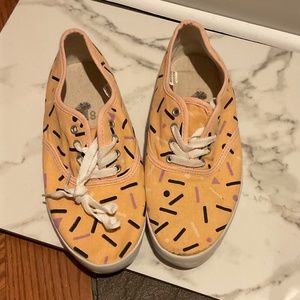 Urban Outfitters Orange 90's Tennis Shoes